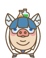 コラボ限定豚のイラスト1